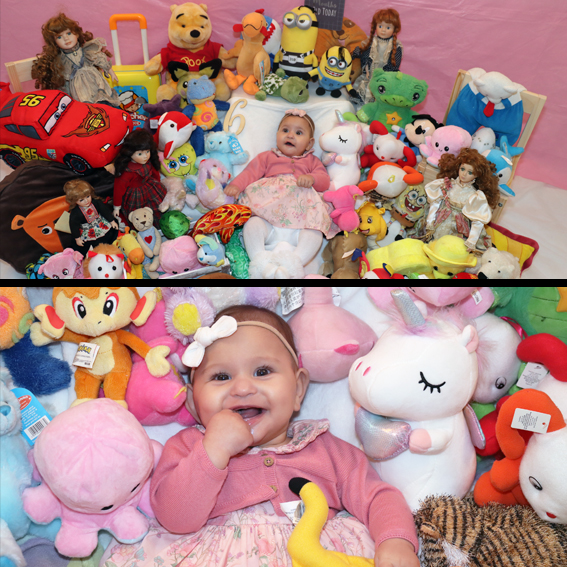 צילומי סטודיו - ילדה בובה